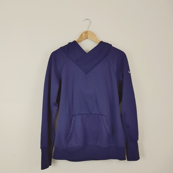 Nike Tops - NIKE | Therma Fit Ladies XL Purple Hoodie